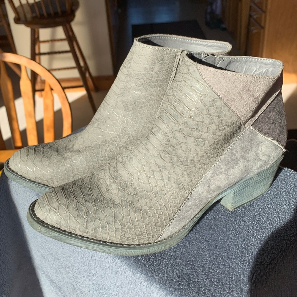 Nwob Coconuts Patchwork Booties - image 1